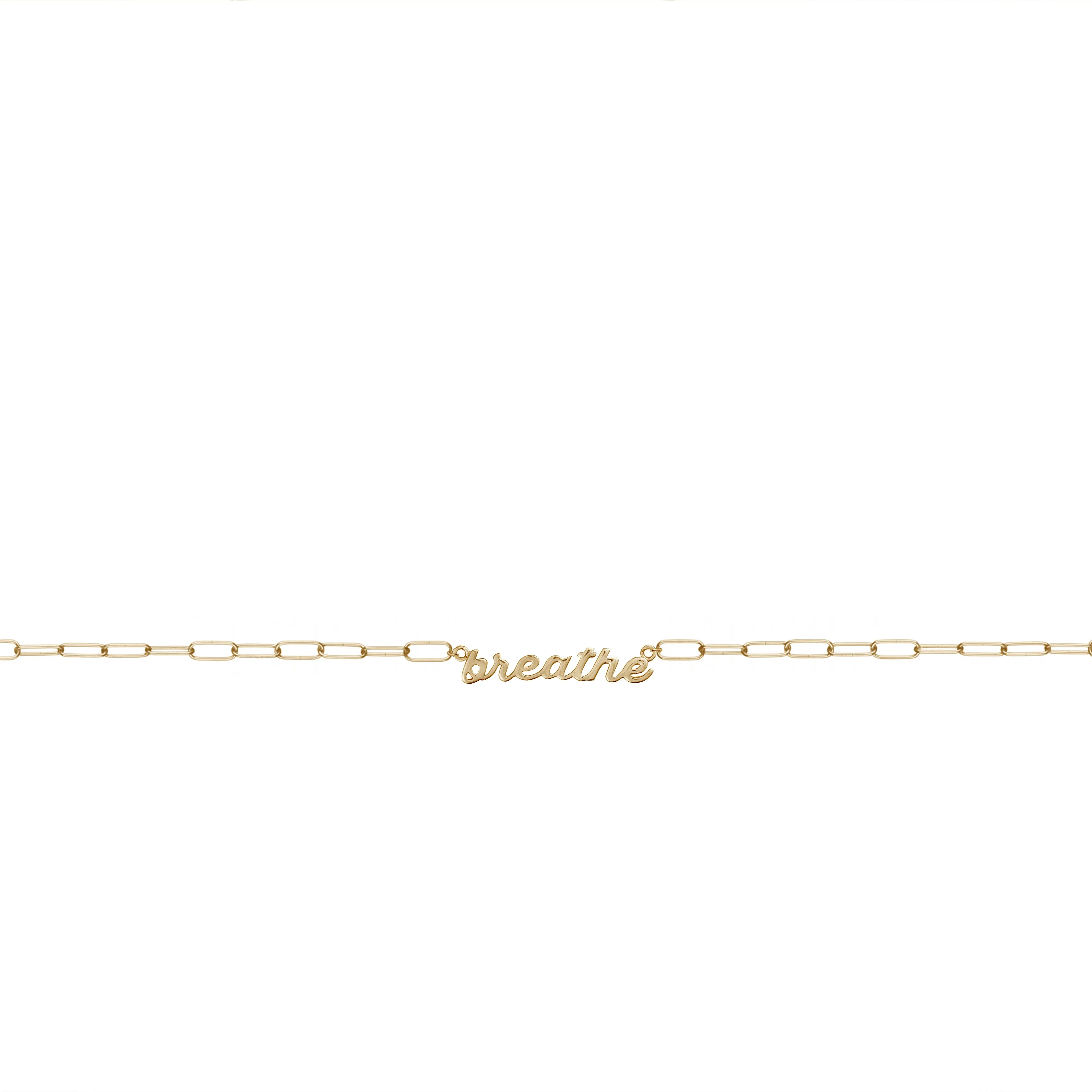 18K Gold Vermeil Nameplate Necklace With Chain Link