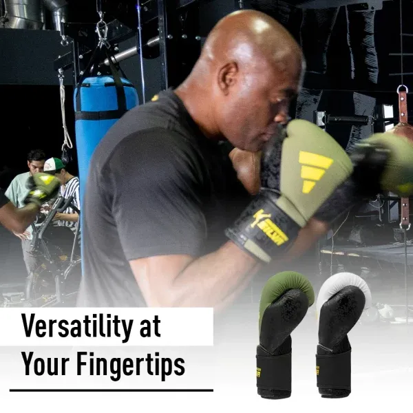 Adidas x Anderson Silva Everyday Use Boxing Gloves White
