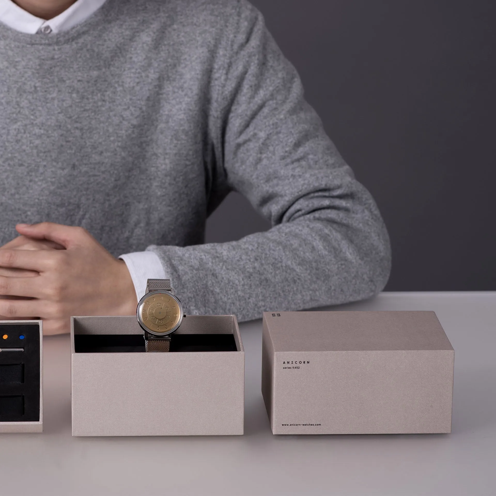 ANICORN Series K452 Space Automatic Watches - Luna