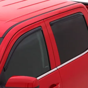 Auto Ventshade In-Channel Side Window Visor - Front/Rear - Plastic - Black - Extended Cab - GM Fullsize Truck 2019-20