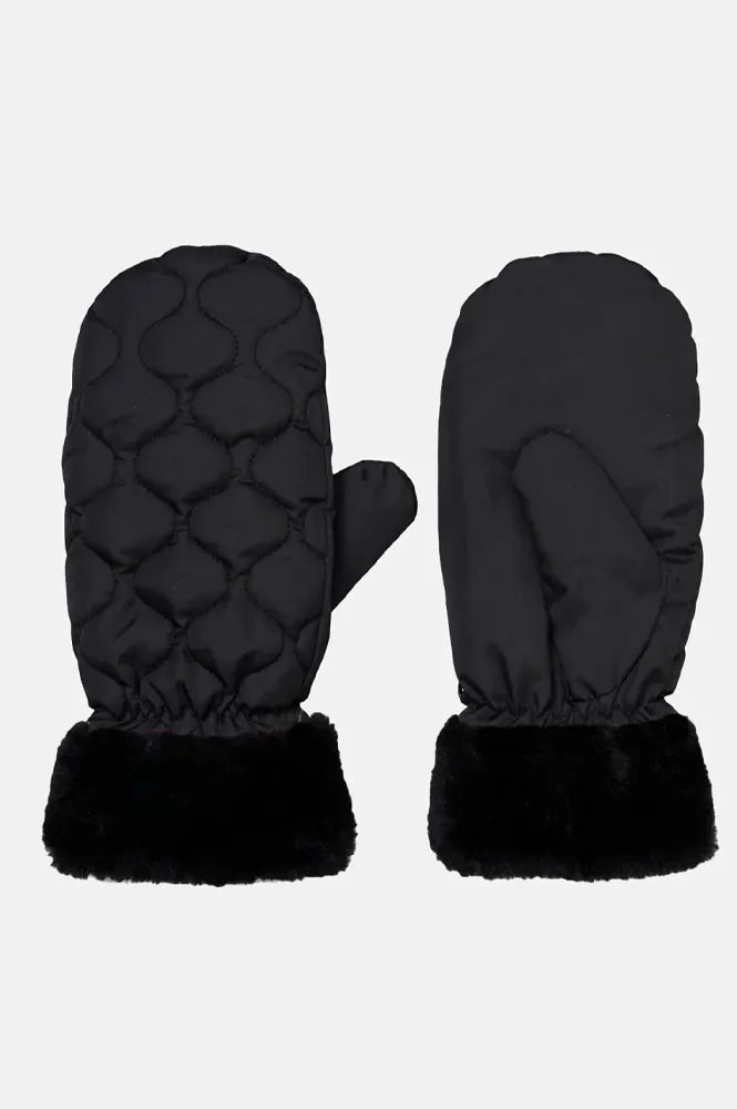 Beck Sndergaard Makara Black Puff Mittens