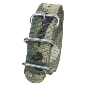 Bertucci DX3 Camo 2-Ply nano Nylon Multicam Watch Band - B-64MC