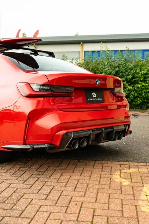 BMW G80 G81 G82 M3 & M4 (2021 ) Sterckenn Carbon Fibre Rear Corner Spats