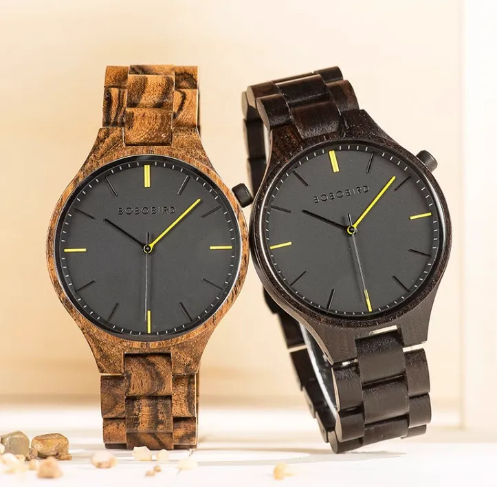 BOBO BIRD HANDMADE MINIMALISTIC DESIGN WOODEN WATCH