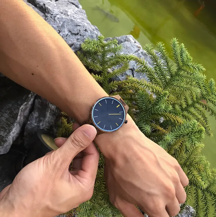 BOBO BIRD HANDMADE MINIMALISTIC DESIGN WOODEN WATCH