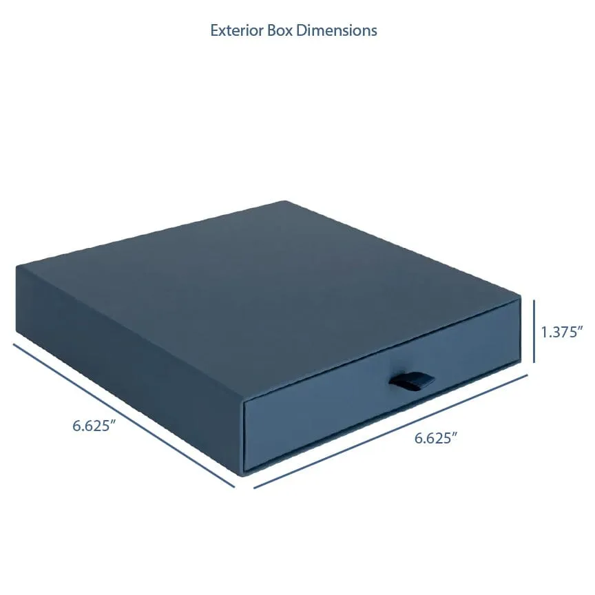 Cardboard Drawer Necklace Box, Sleek Collection