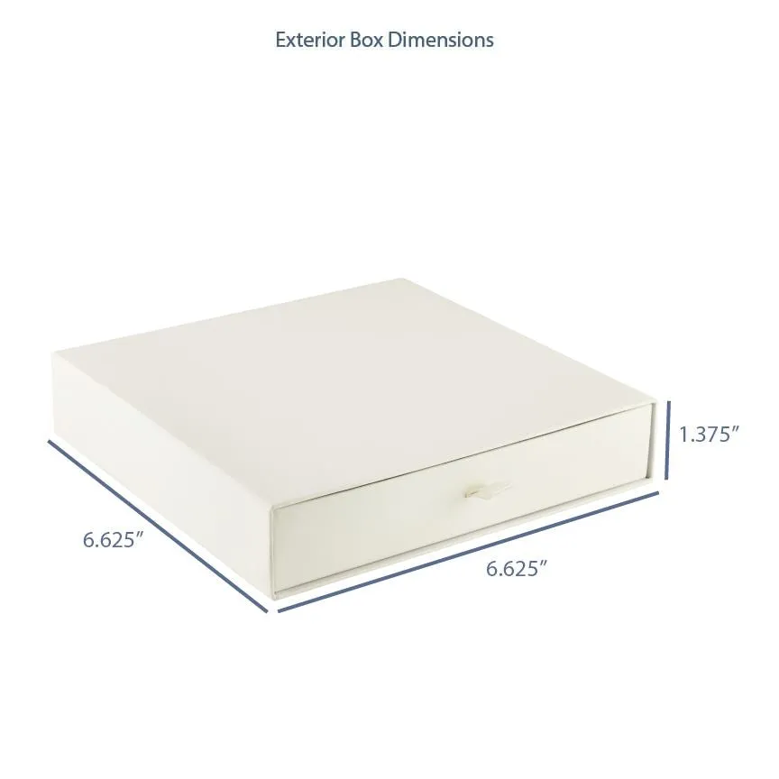 Cardboard Drawer Necklace Box, Sleek Collection