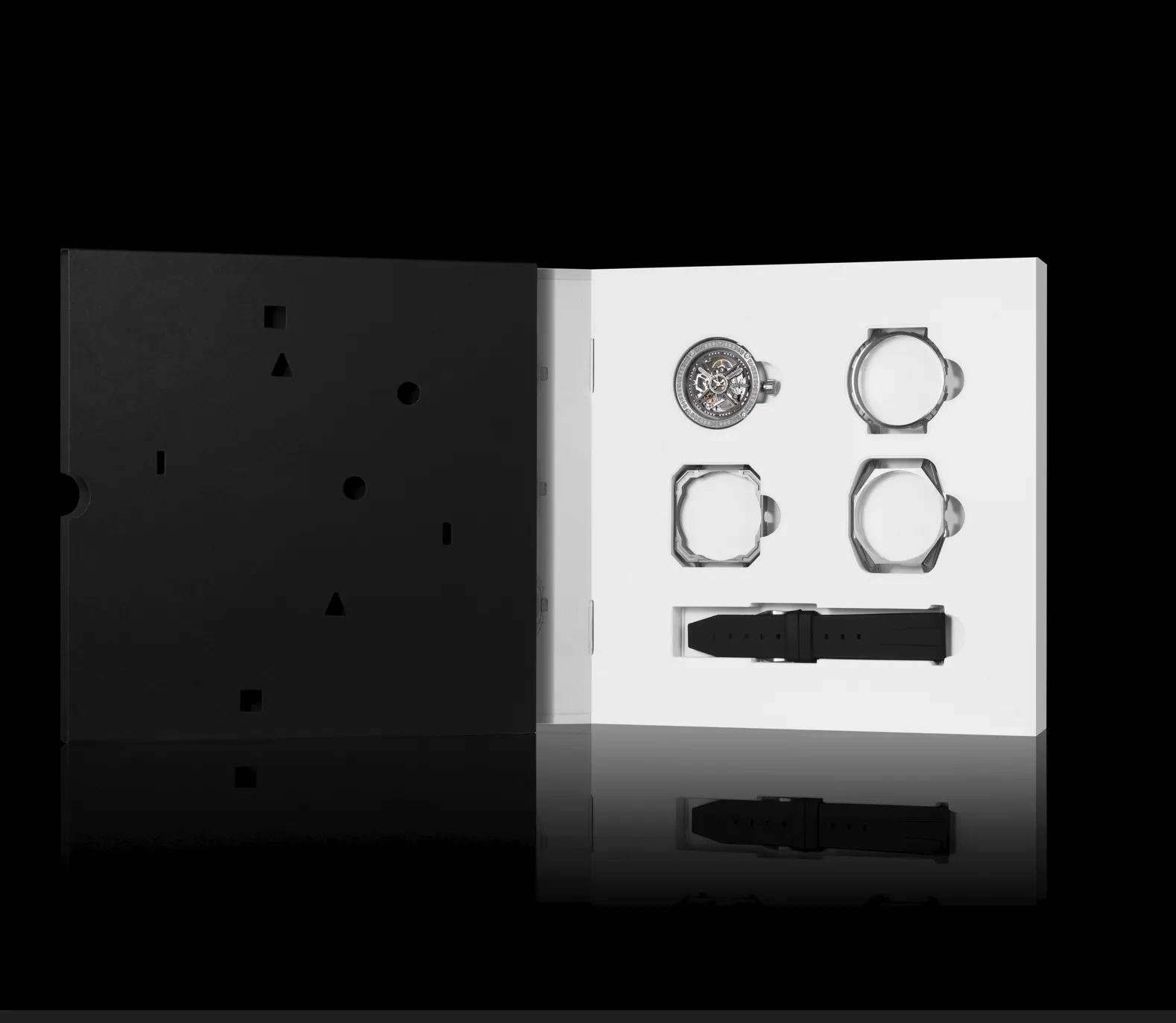 CIGA Design M-Series Magician DLC Titanium Manual Winding Watch
