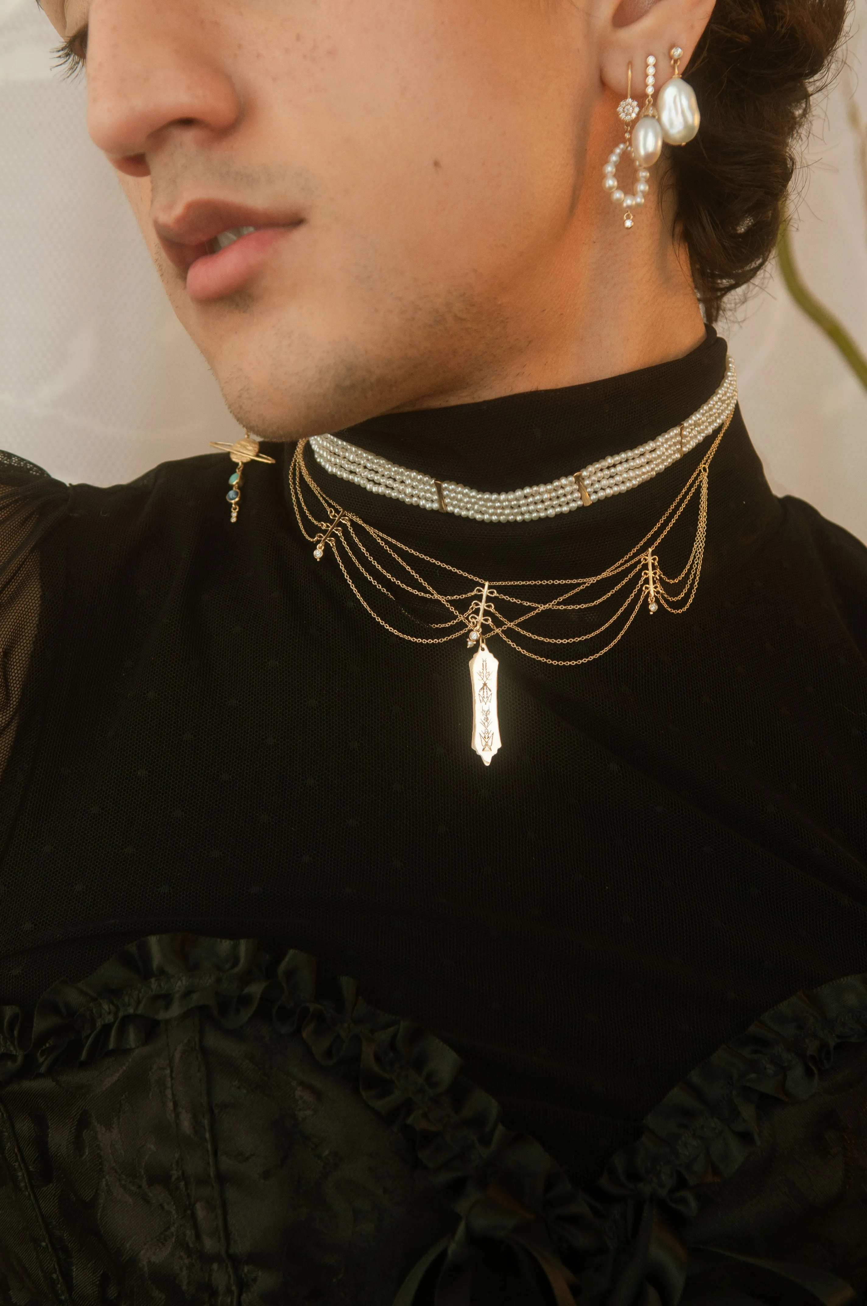 Customizable Ghost Autograph Necklace