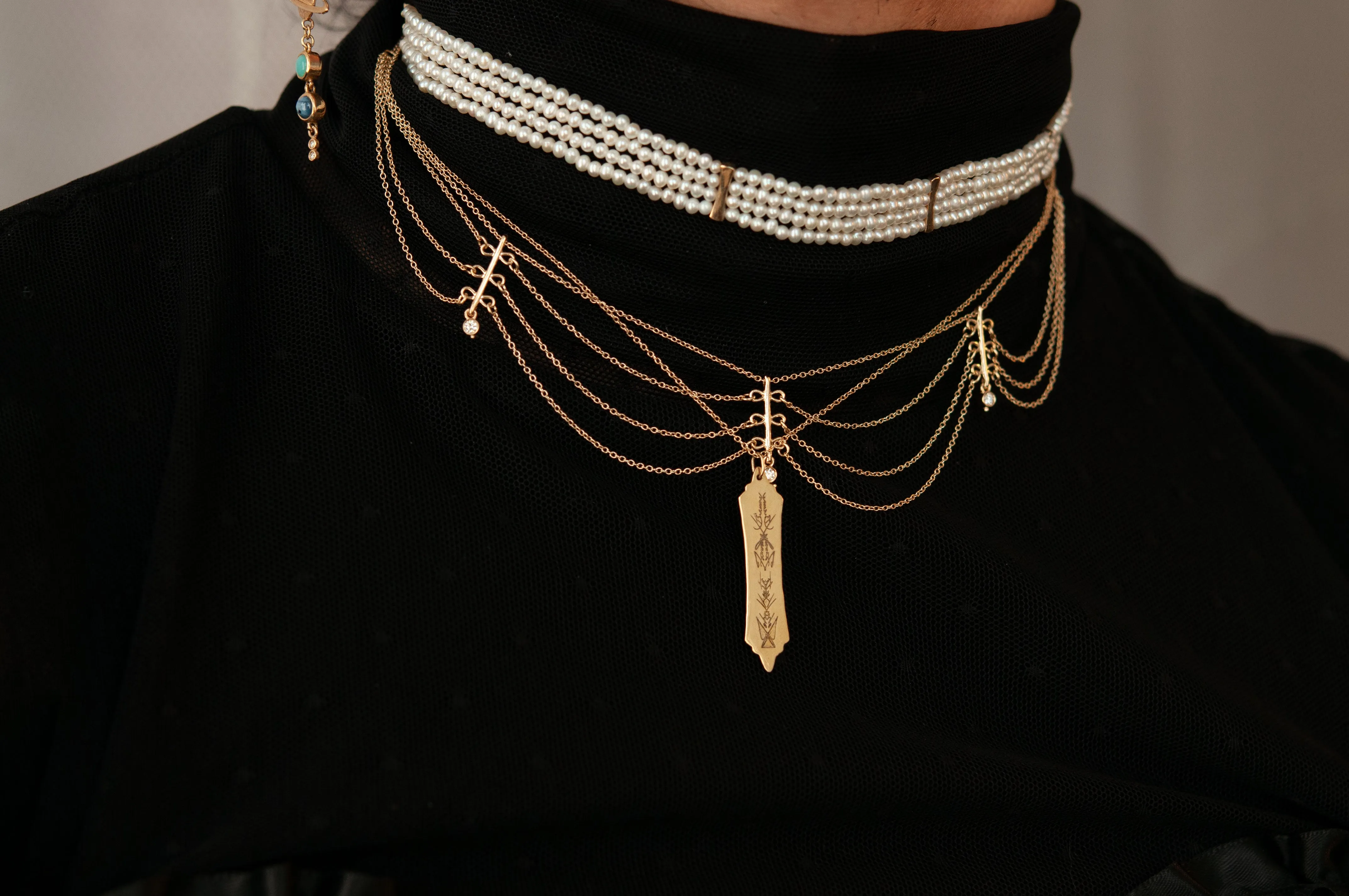 Customizable Ghost Autograph Necklace