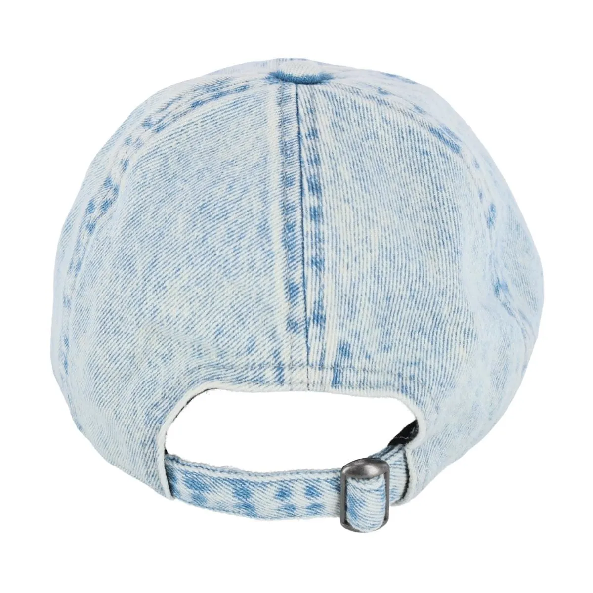 David & Young American Flag Embroidered Denim Cap with Contrast Brim