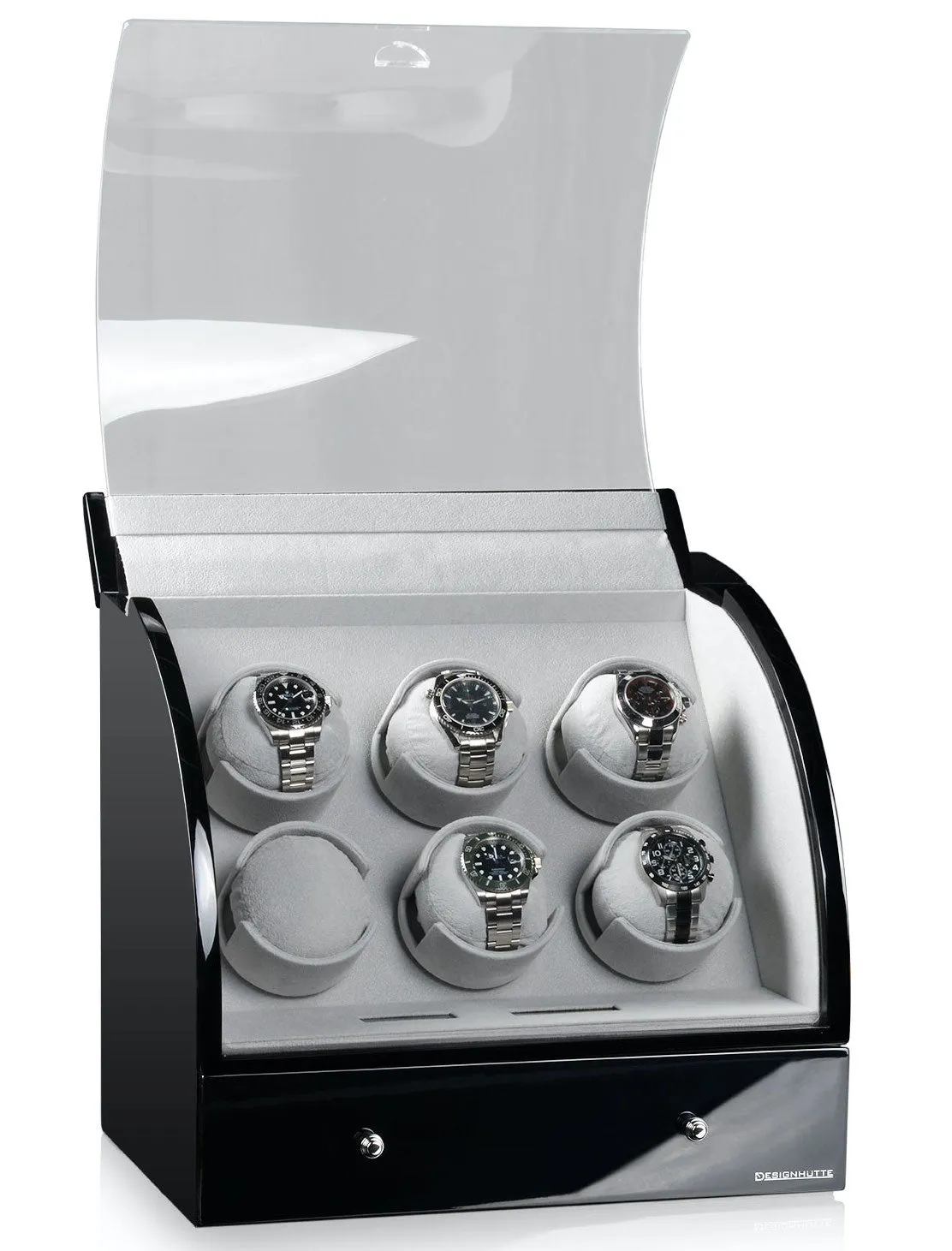 DH Watch Winder Basel 6 Black