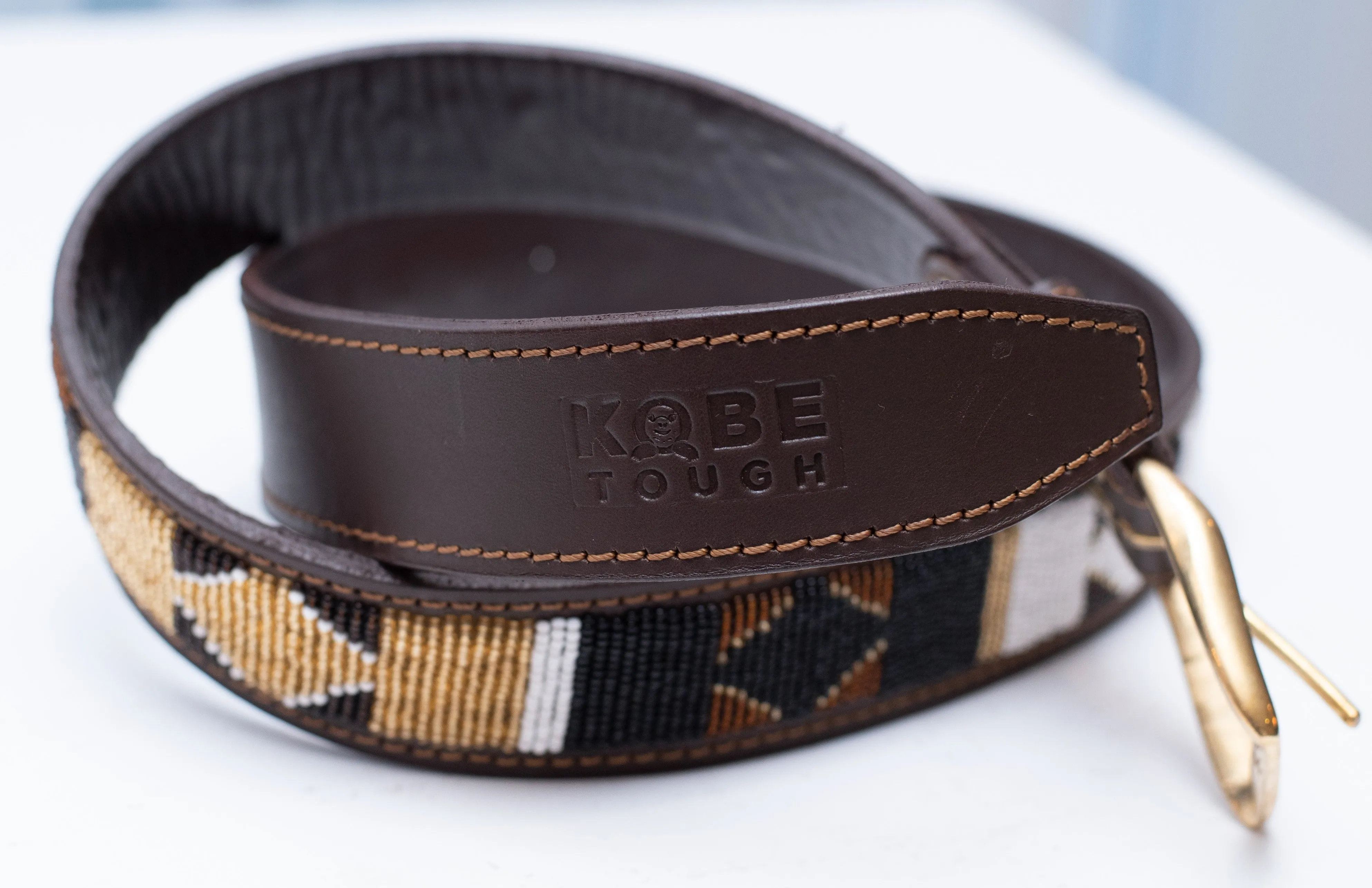 Earth Original Leather Belt - Stitched