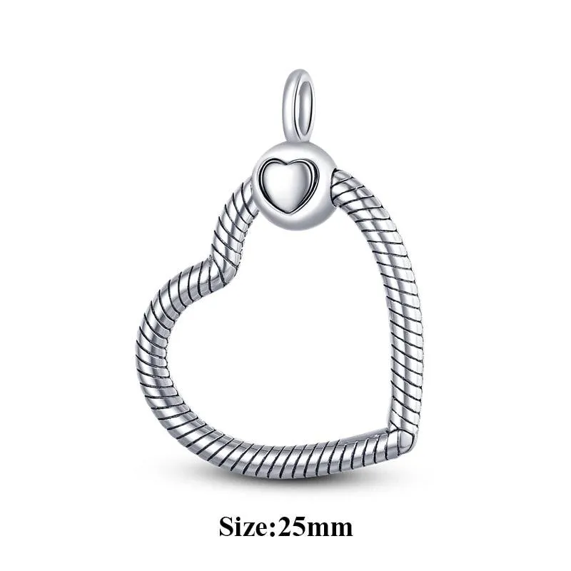 Elegant Customizable 925 Silver O Pendant Necklace for Women - Essential Minimalist Accessory