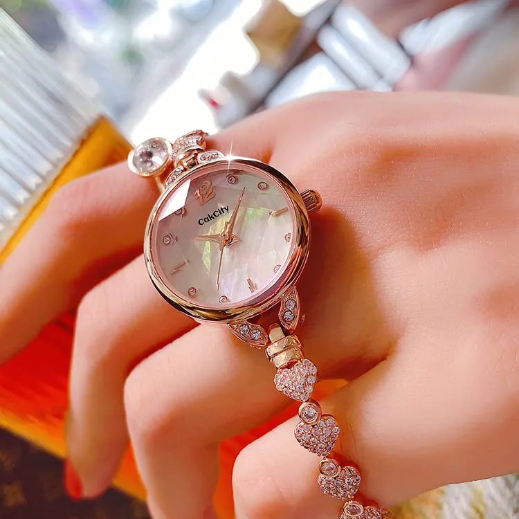 Fashion Casual Elegant Design Crystal Bracelet Watches