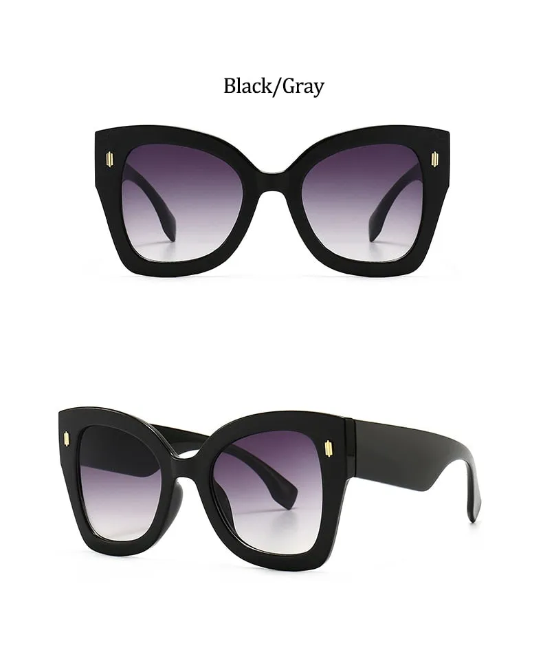 Fashion Cat Eye Sunglasses For Women (2021 Luxury Vintage UV400)