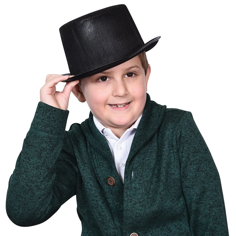 Felt Black Costume Top Hat