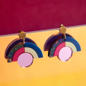 Festive Mirror Earrings