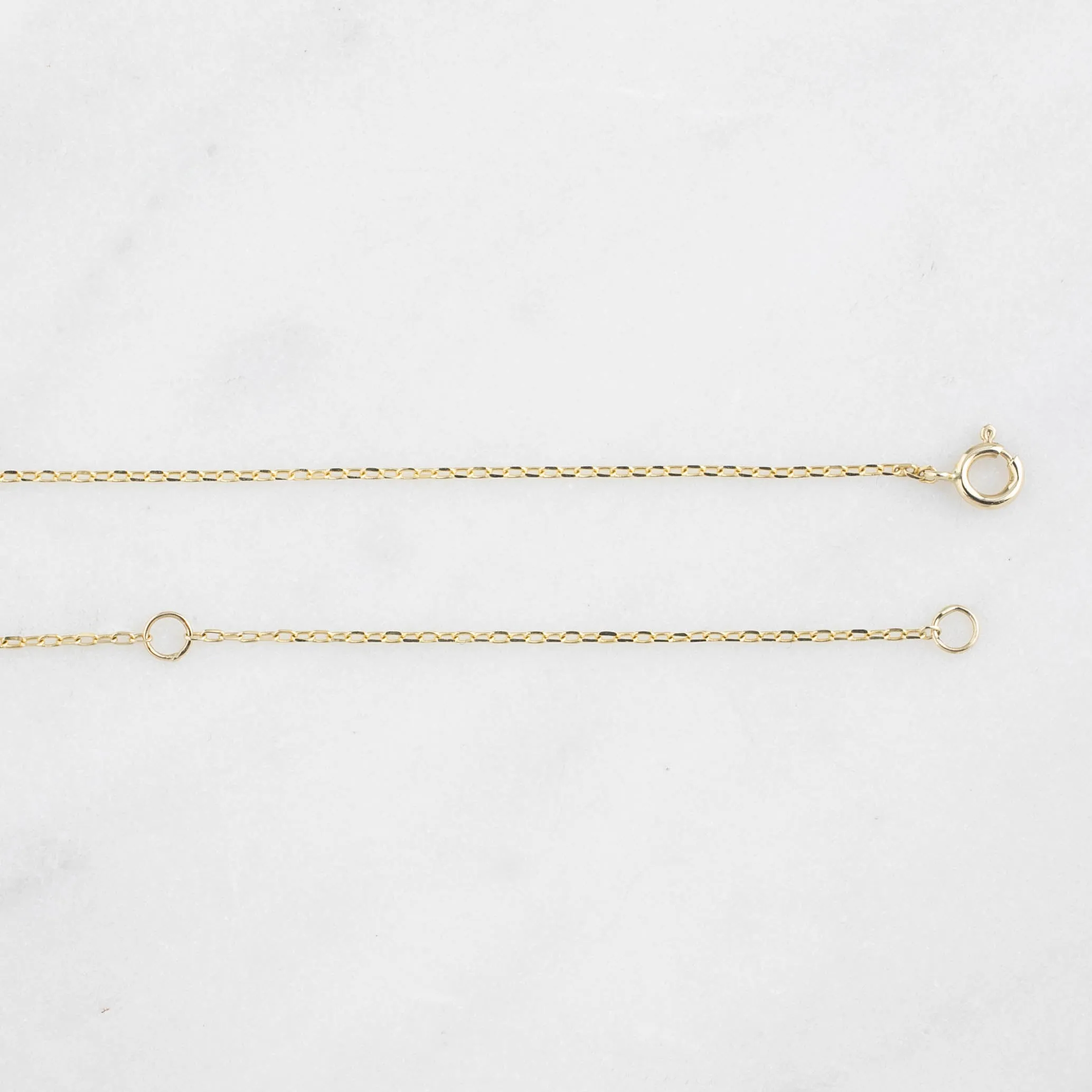 Gloria Curved Diamond Necklace 7 Stones