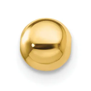 Gold Filled 5MM Polished Bead Spacers Set of 5