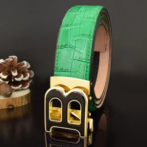 High Quality Genuine Leather Designer Men Belts