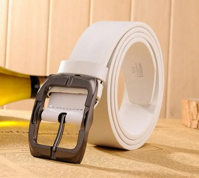 High Quality Men's Belts Luxury  Leather Belt