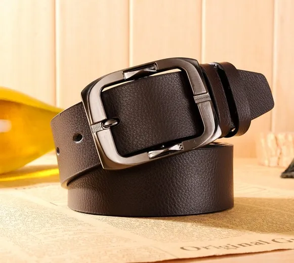 High Quality Men's Belts Luxury  Leather Belt
