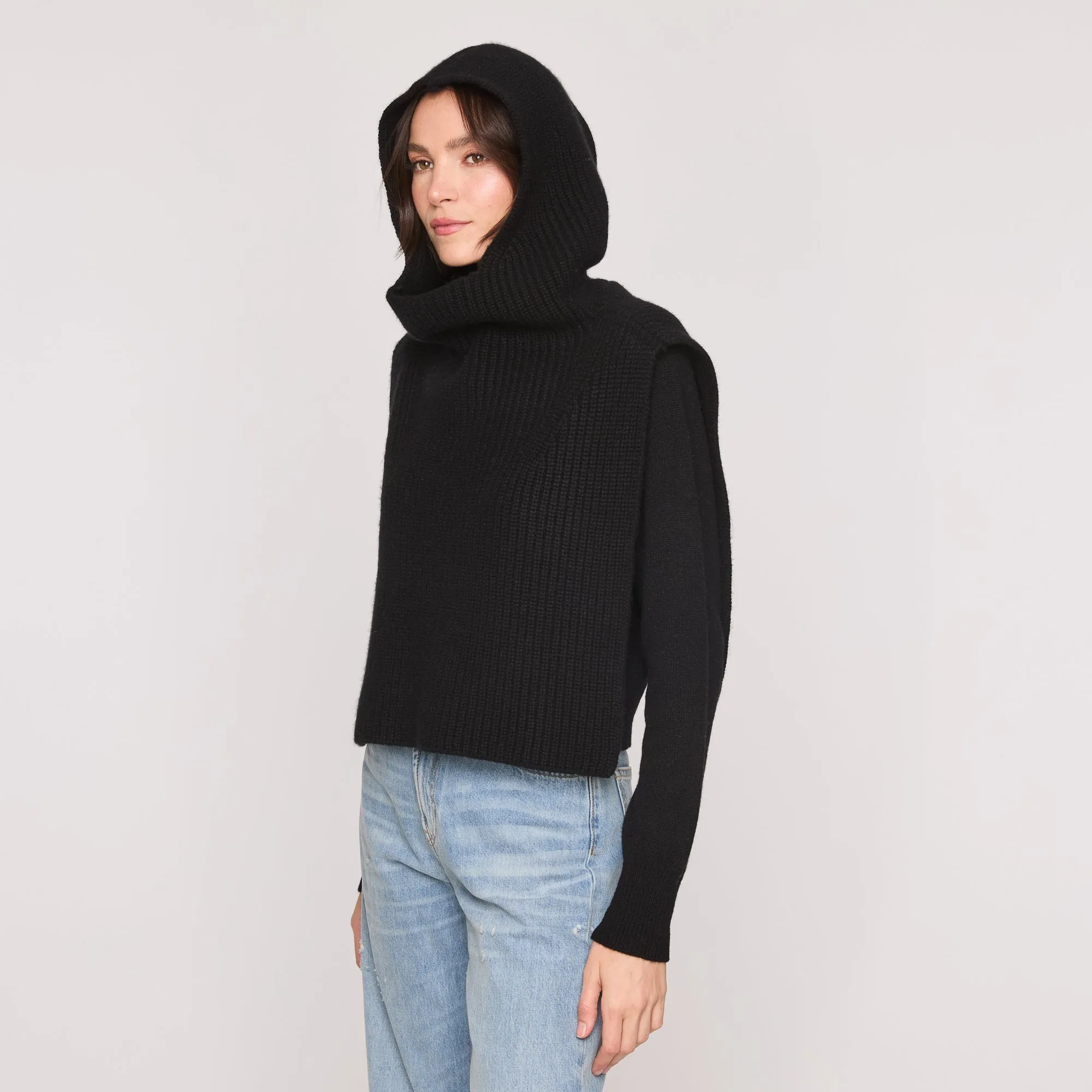 Hooded Layering Bib