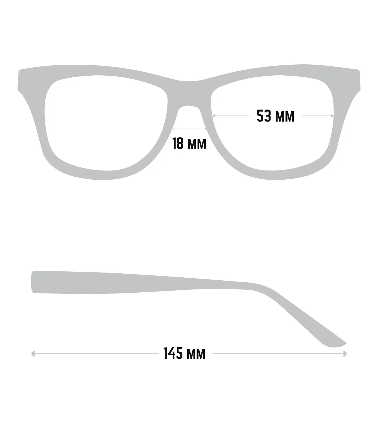 Hublot Unisex Gunmetal Geometric Optical Frame