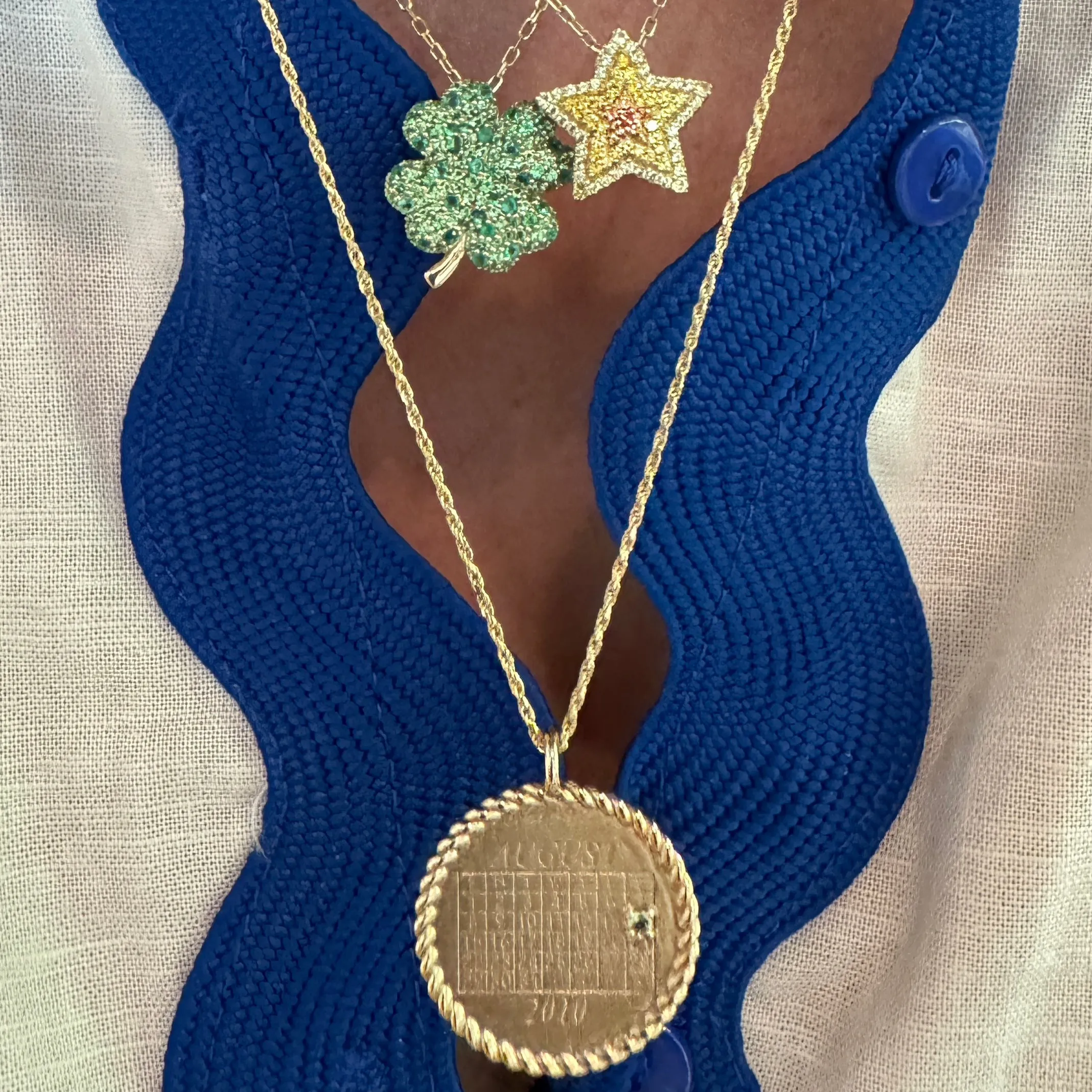 Imperial Calendar Pendant