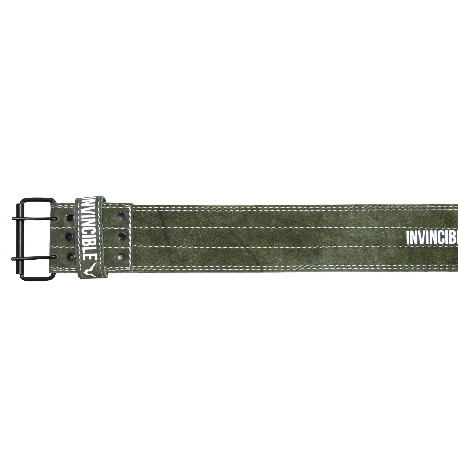 Invincible Heavy Duty Leather Weight Lifting Gym Belt for Heavy Workout for Men & Women 4"