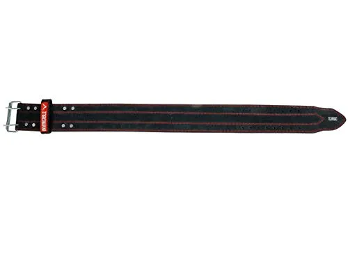 Invincible Heavy Duty Leather Weight Lifting Gym Belt for Heavy Workout for Men & Women 4"