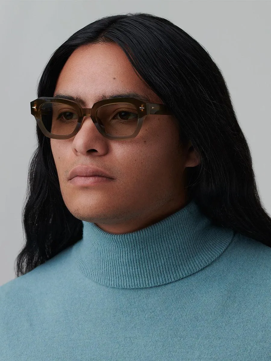 Les Halles Milky Green sunglasses