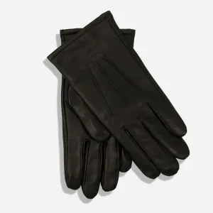 Lincoln Black Leather Gloves
