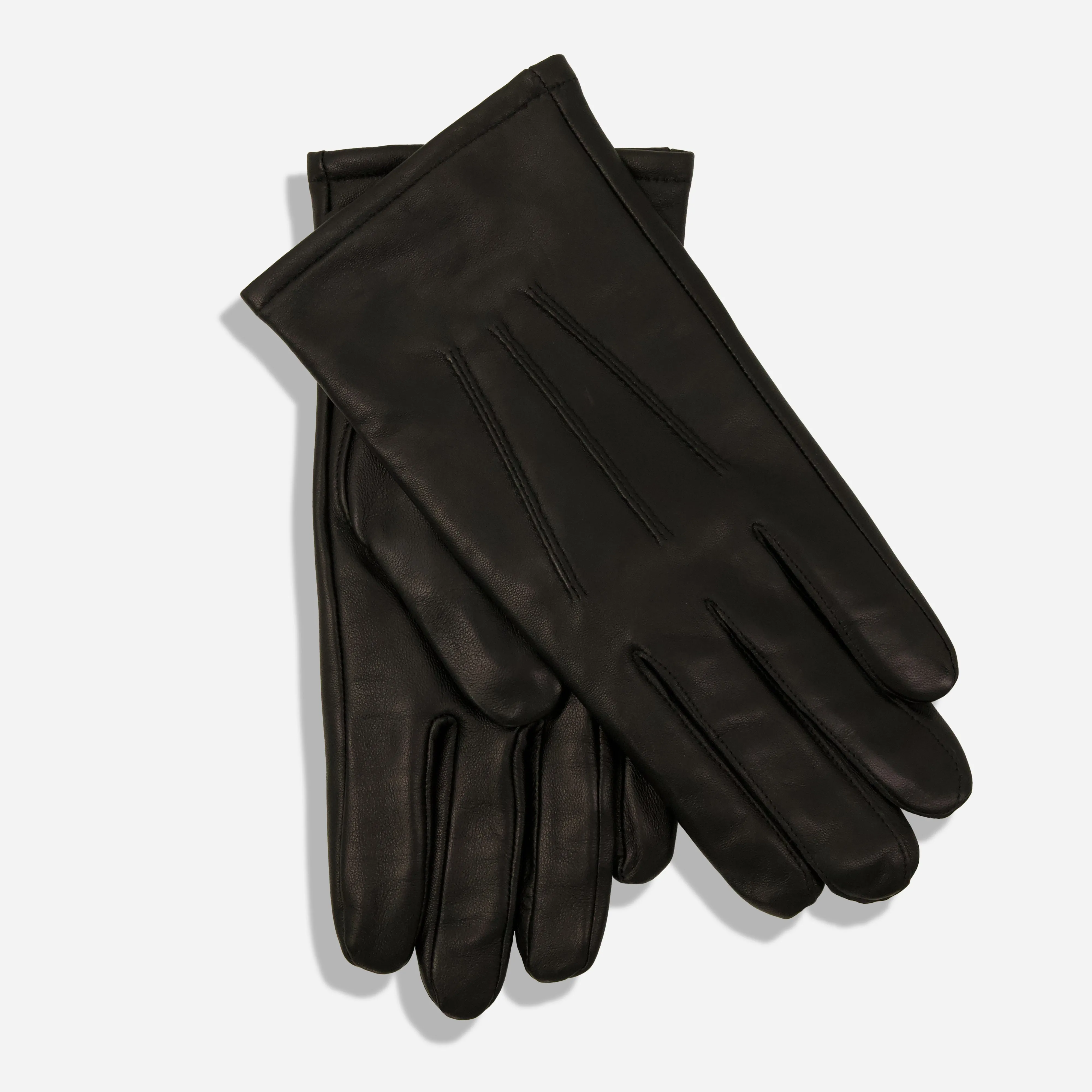 Lincoln Black Leather Gloves