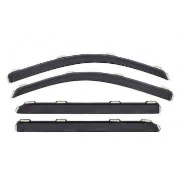 Lund Front / Rear In-Channel Ventvisor - Stick-On - Dark Smoke - GM Fullsize SUV 2015 194966