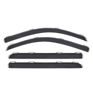 Lund Front / Rear In-Channel Ventvisor - Stick-On - Dark Smoke - GM Fullsize SUV 2015 194966