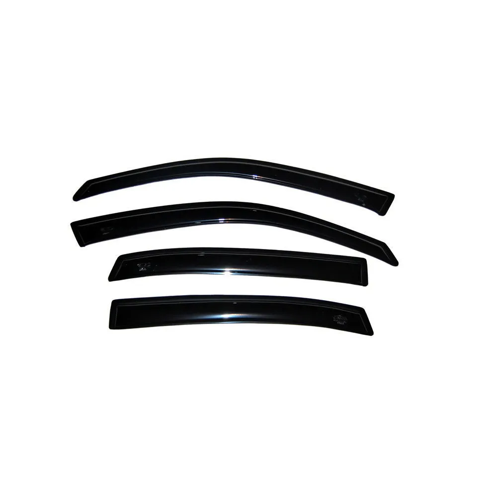 Lund Original Ventvisor Front / Rear Side Window Visor - Stick-On - Dark Smoke - Chevy Impala 2000-05
