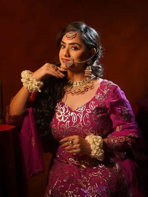 Mallikajaan Look Heeramandi Inspired Bridal Look