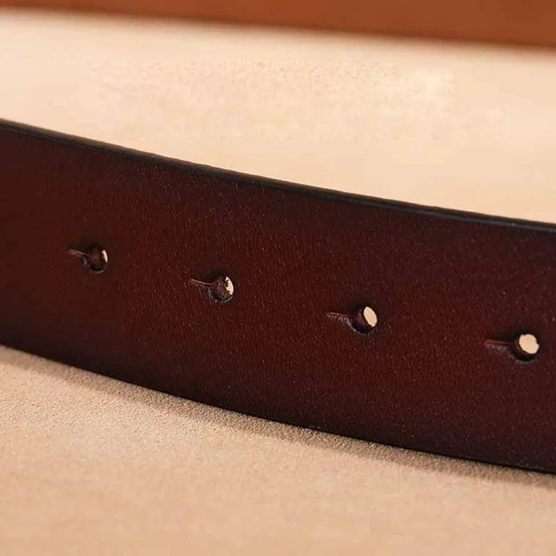 Men Belt Male High Quality Belt Genuine Leather Strap Luxury