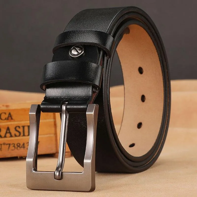Men Belt Male High Quality Belt Genuine Leather Strap Luxury