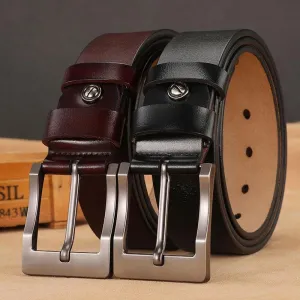 Men Belt Male High Quality Belt Genuine Leather Strap Luxury