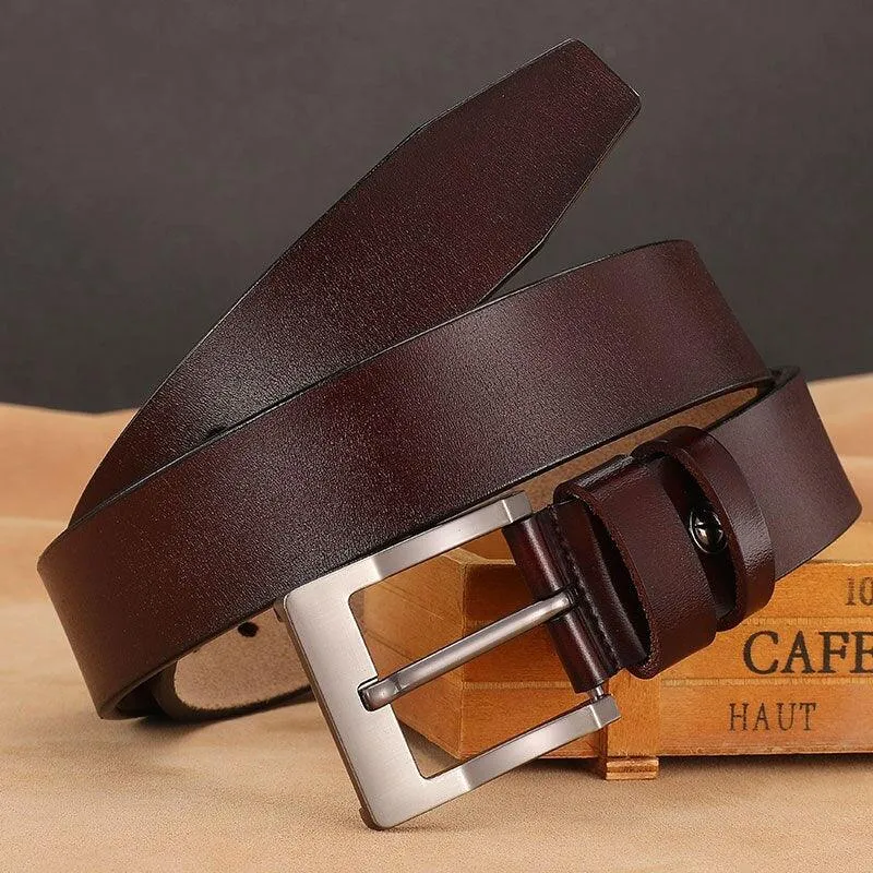 Men Belt Male High Quality Belt Genuine Leather Strap Luxury
