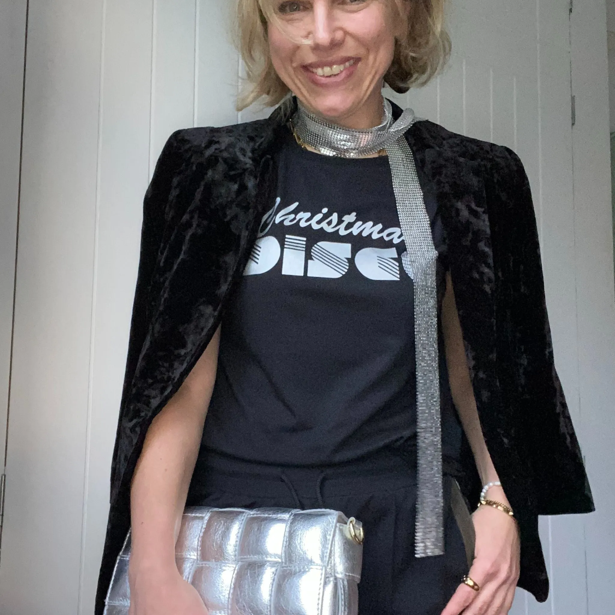 Metallic Skinny Scarves