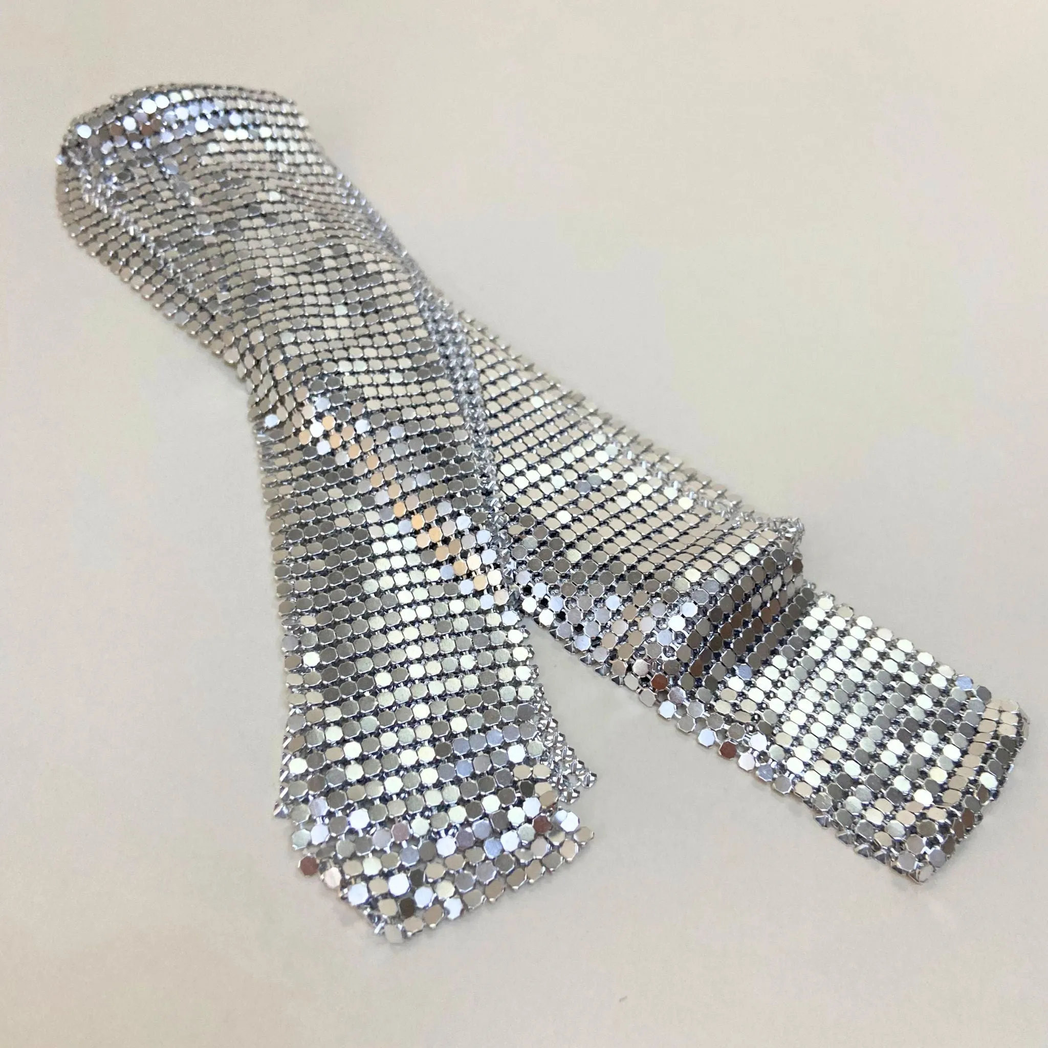 Metallic Skinny Scarves