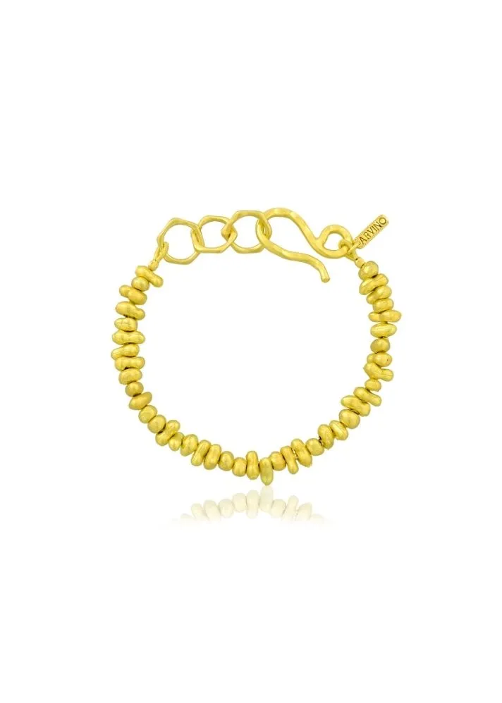 Molten Beaded Bracelet