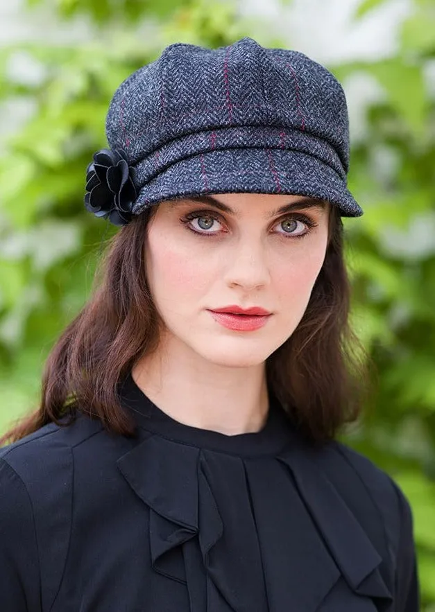 Mucros Newsboy Hat | Charcoal
