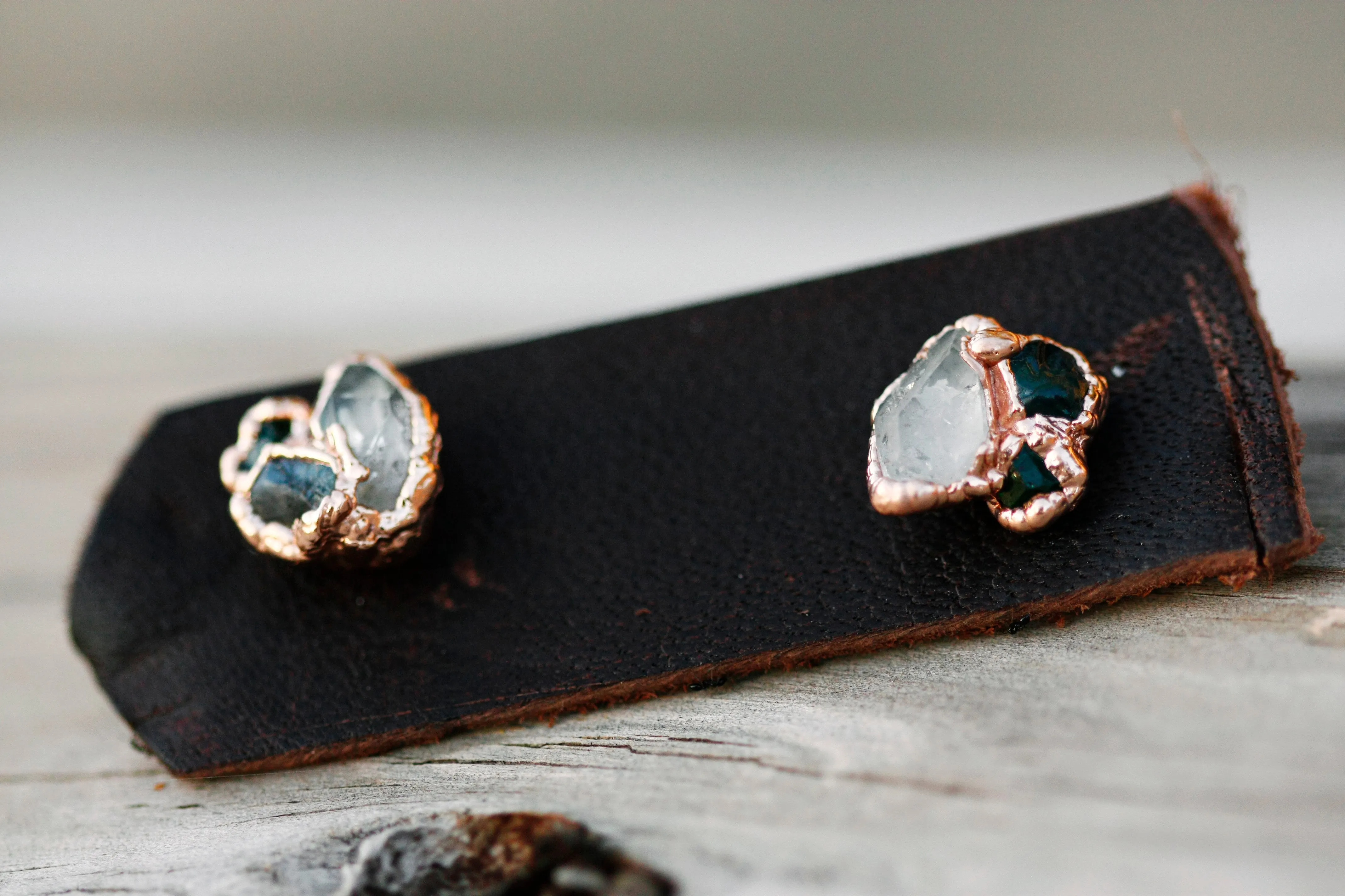 Multi Stone Earrings · Customizable