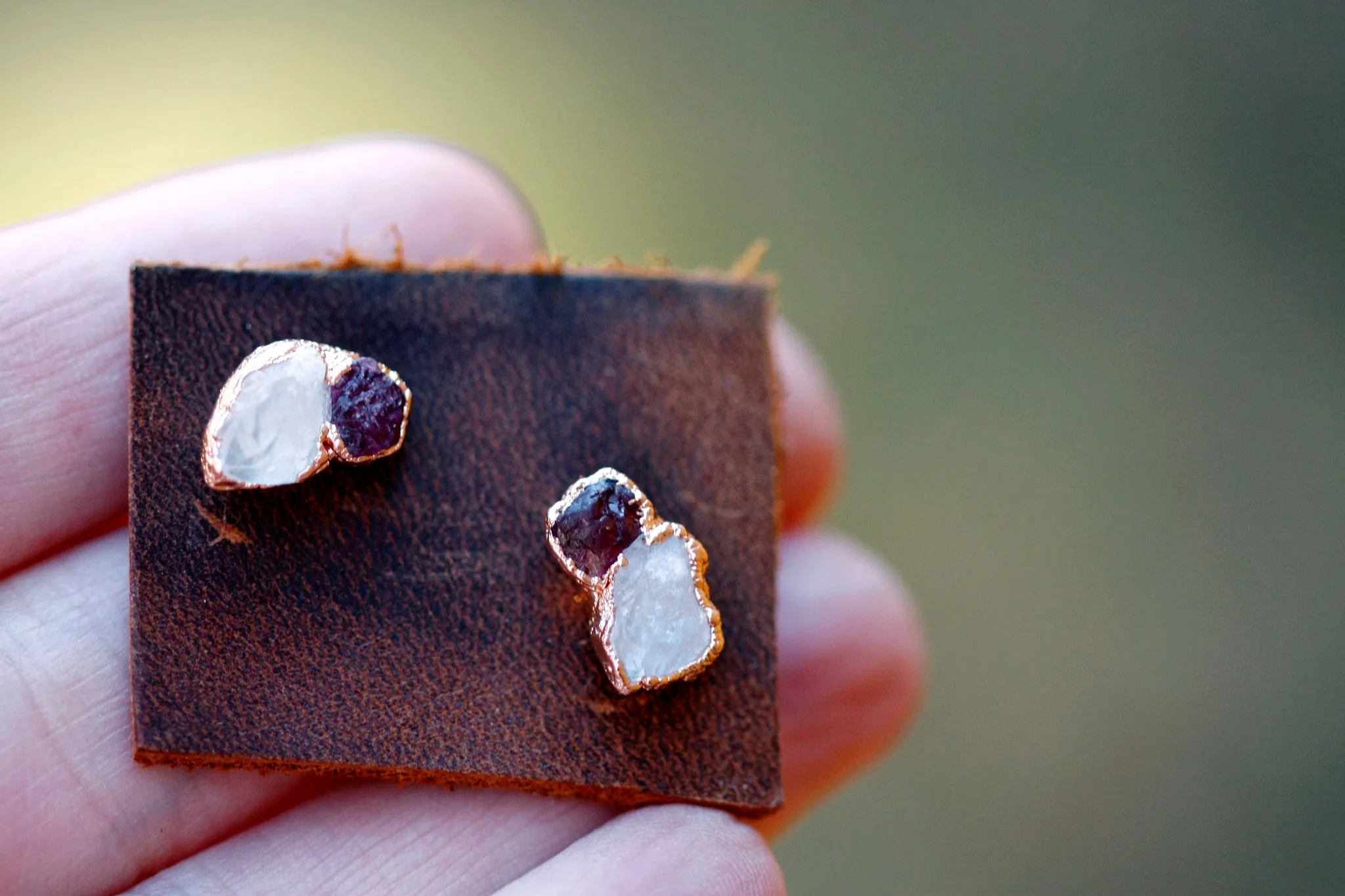 Multi Stone Earrings · Customizable