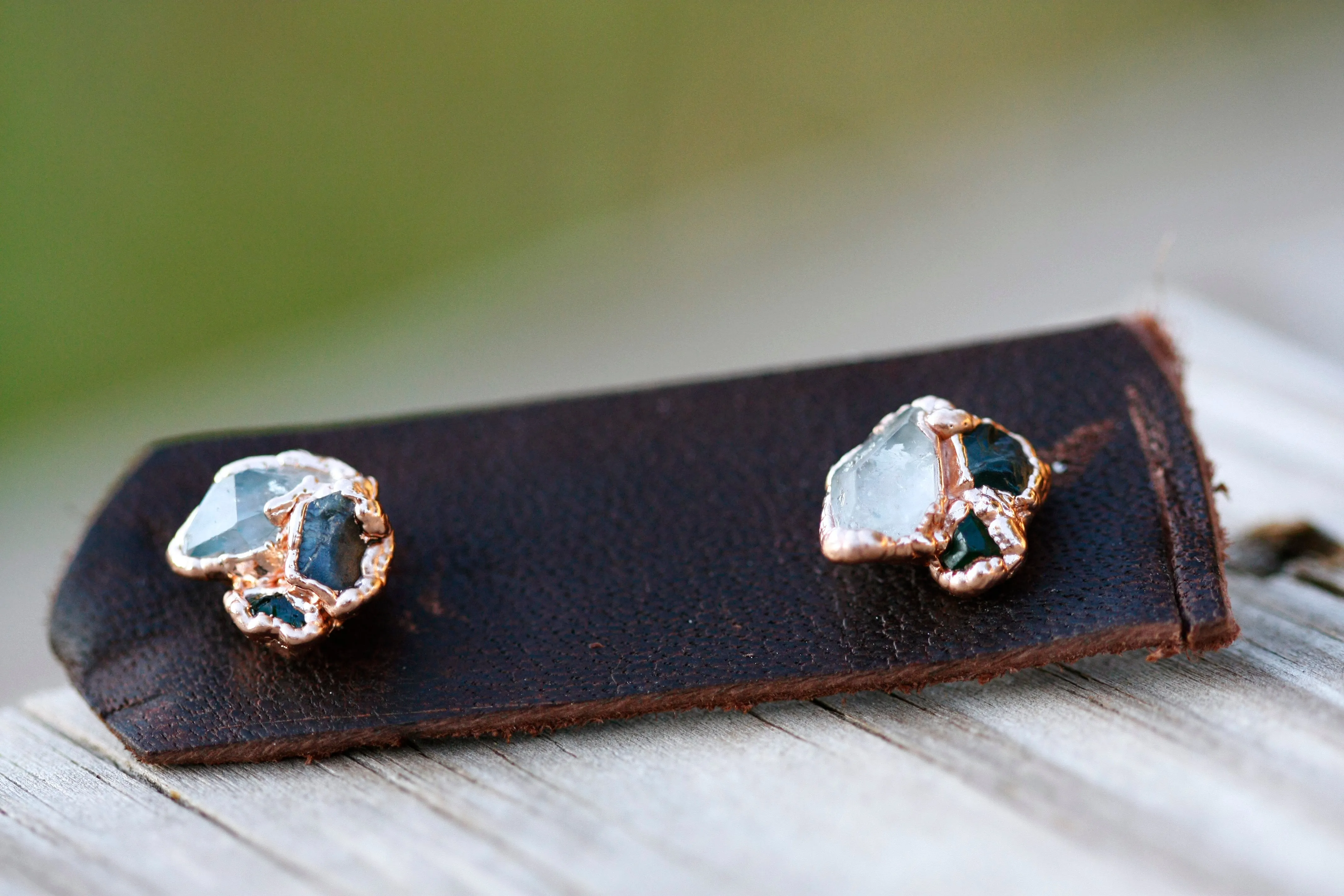 Multi Stone Earrings · Customizable